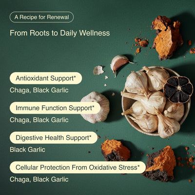 Chaga & Black Garlic