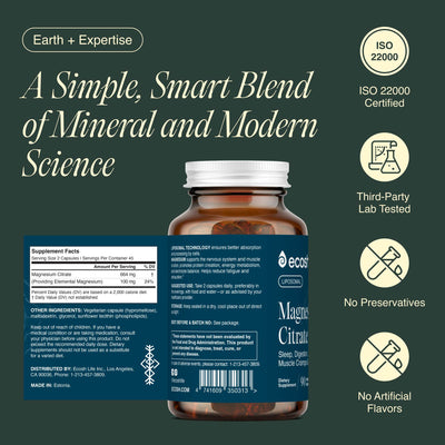 Liposomal Magnesium Citrate