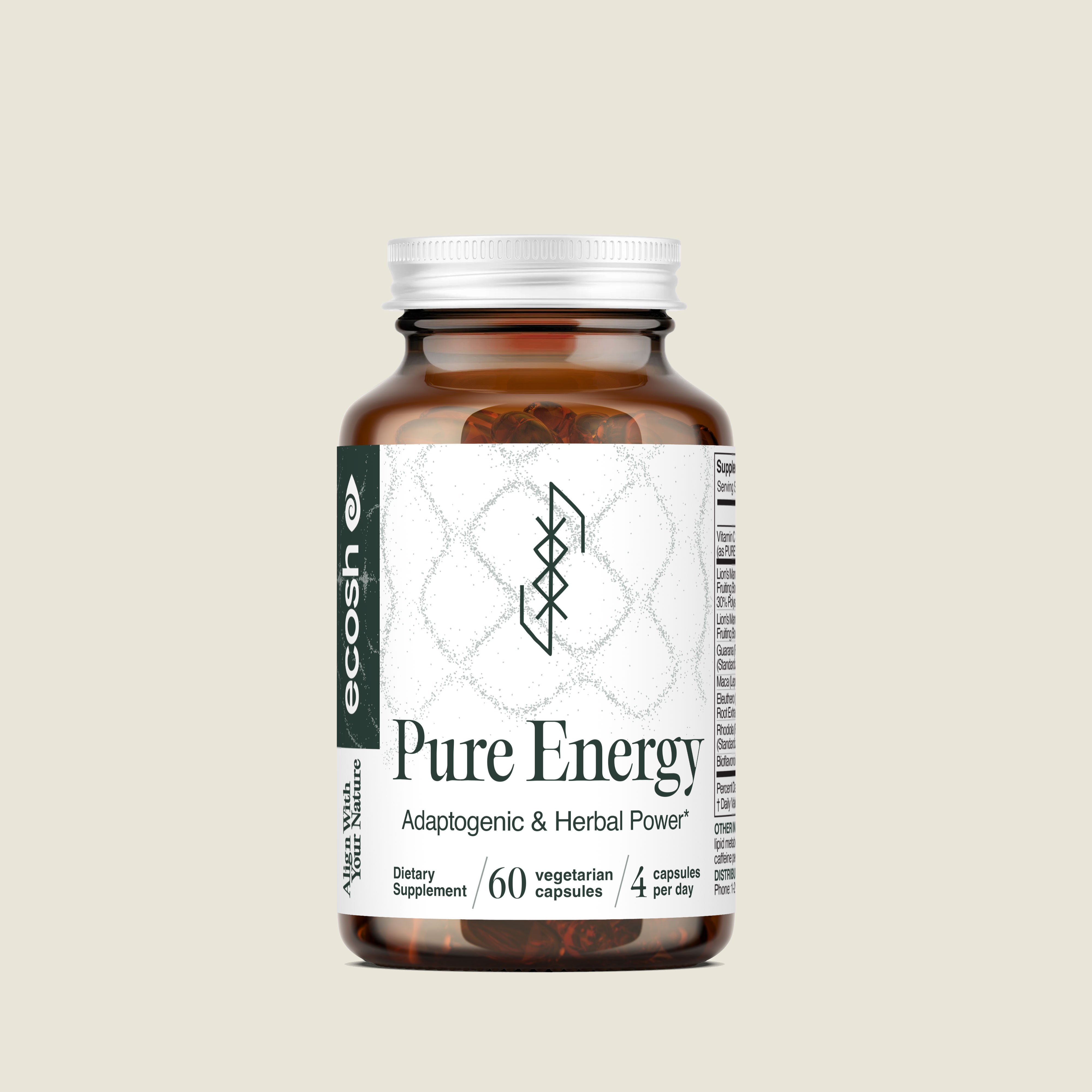Pure Energy | Adaptogens & Lion's Mane power – Ecosh US