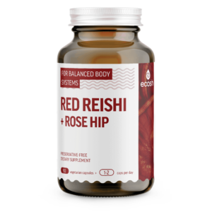 RED REISHI GANODERMA + Rose Hip
