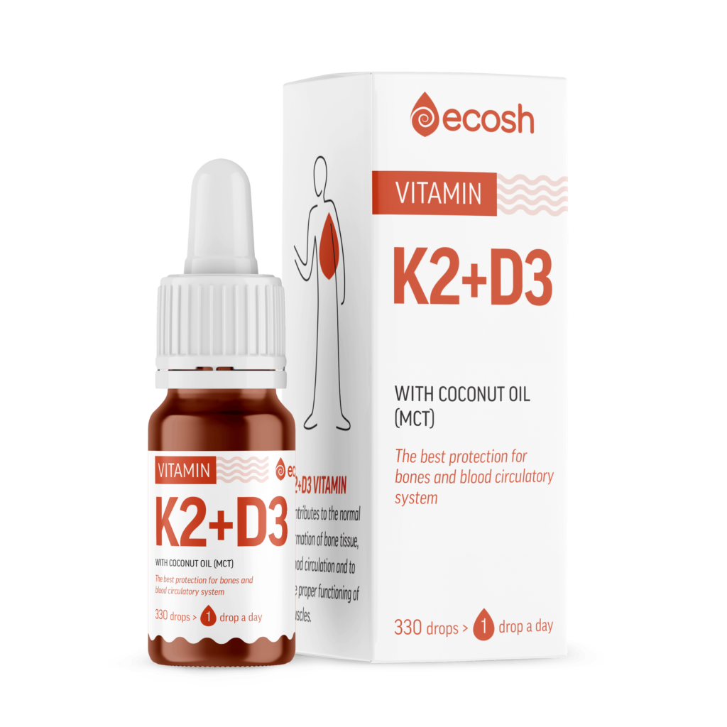 Vitamin K2+D3 Ecosh Life