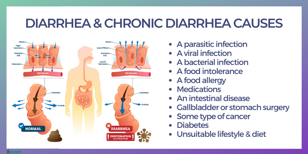 Types of diarrhea. Chronic diarrhea. Diarrhea Symptoms.