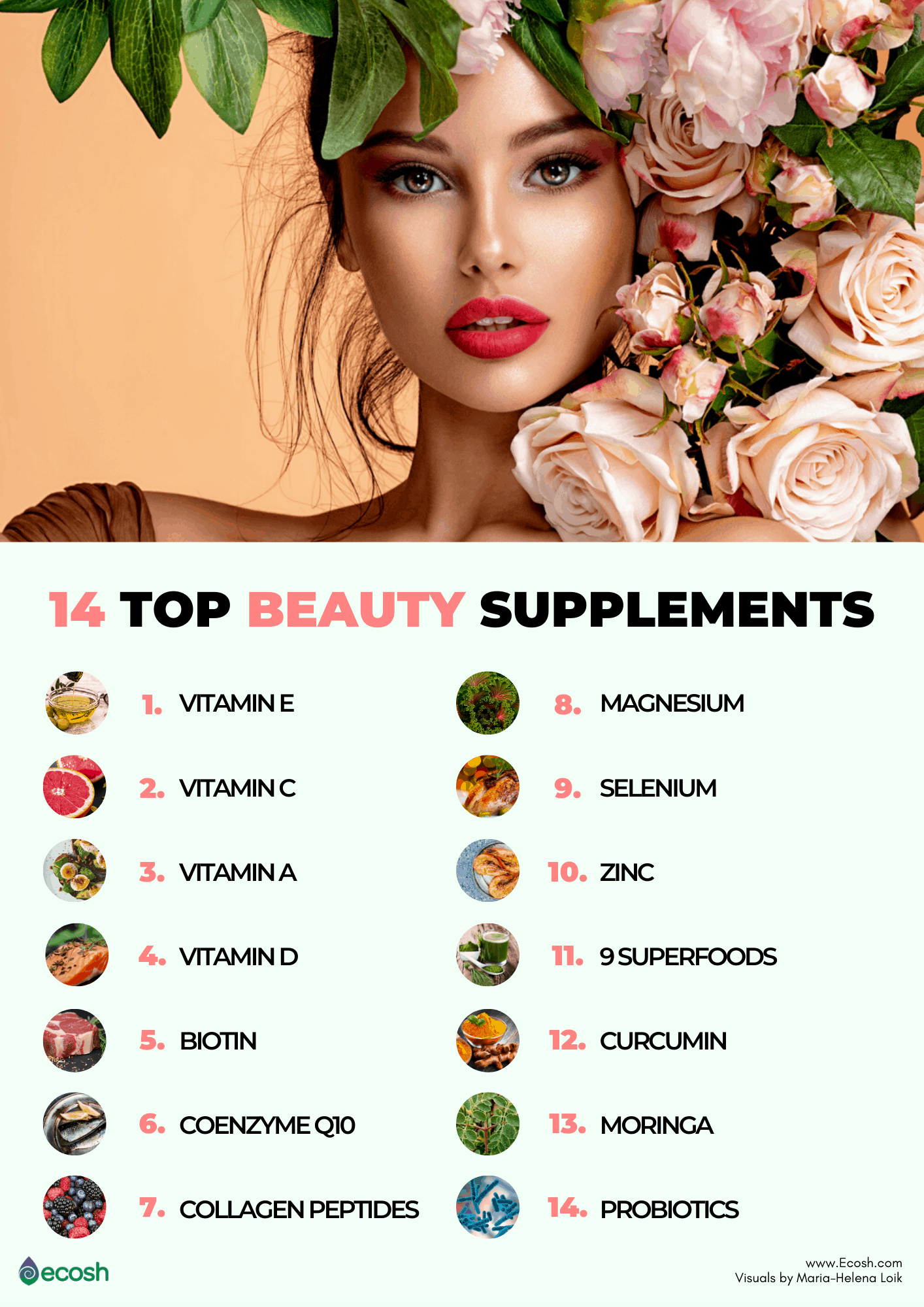 BEAUTY VITAMINS 14 Beauty Supplements That May Help You Look Younger