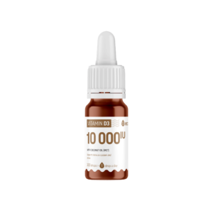 Vitamin D3 10,000IU + MCT Coconut Oil drops, 10 ml