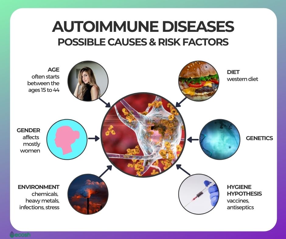 Autoimmune Diseases Causes Risk Factors And The List Of 18 Most