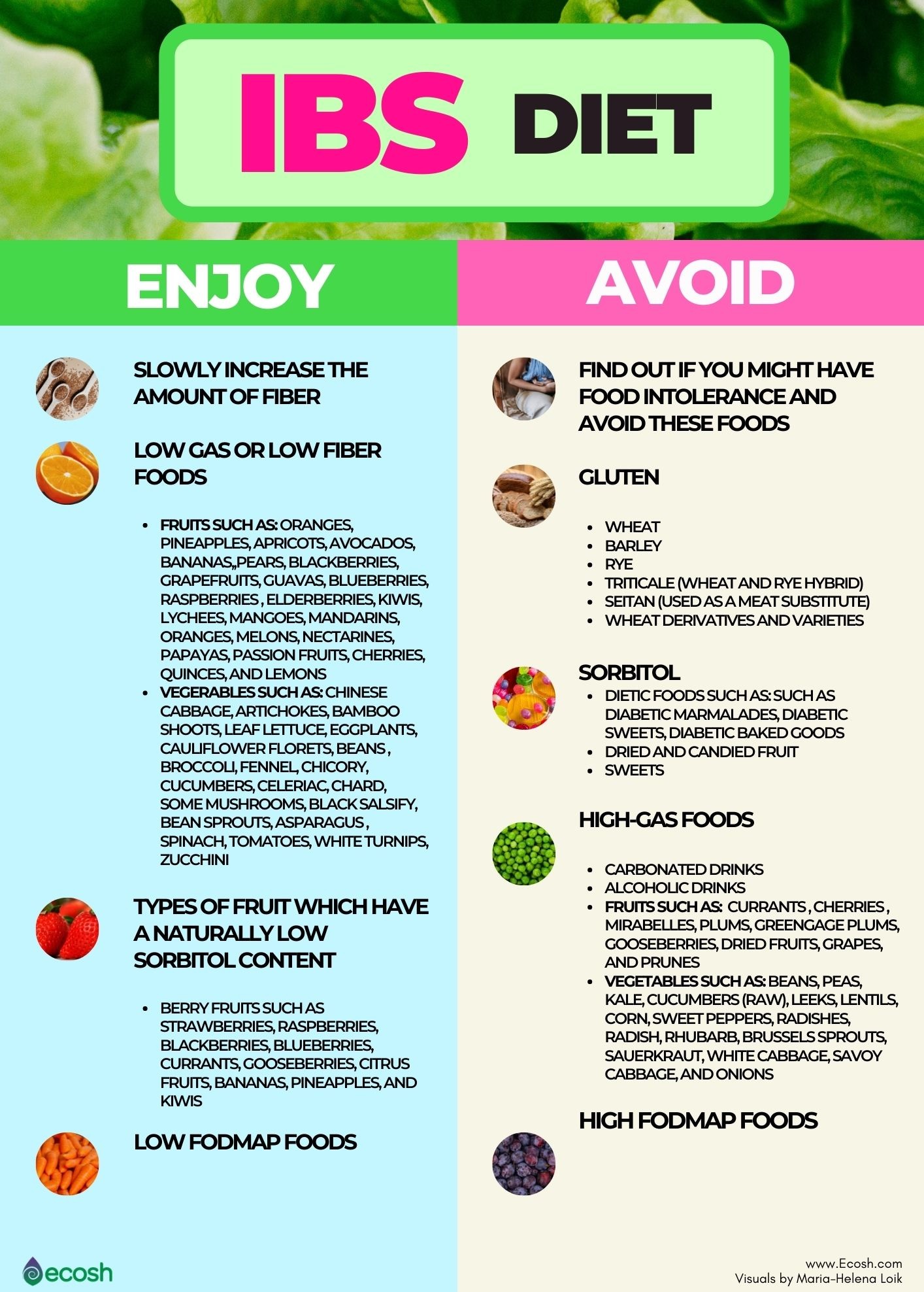 Foods To Eat With Ibs Scarlett Getachew