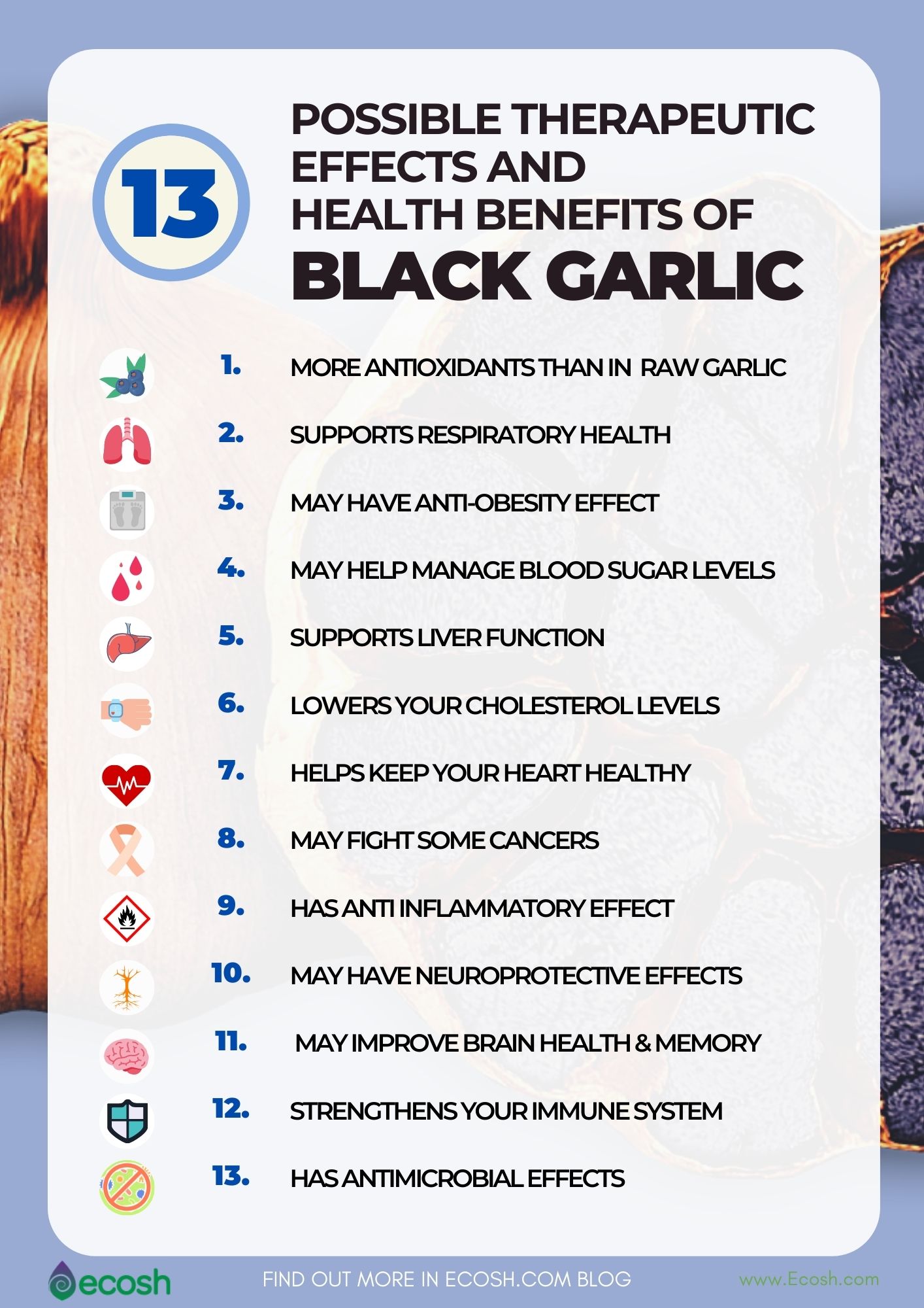 6 Impressive Health Benefits of Black Garlic